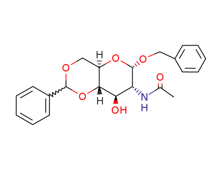 BENZYL-2-ACETAMIDO-4,6-O-BENZYLIDENE-2-DEOXY-ALPHA-D-GLCOPYRANOSIDE